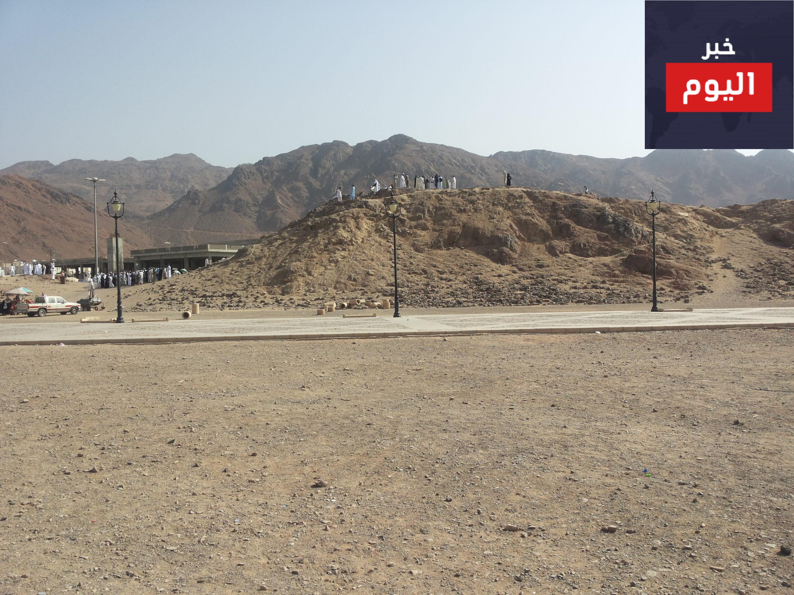 جبل الرماة في المدينة المنورة