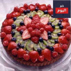 كيك اسفنجي بالفاكهة - Fruity sponge cake