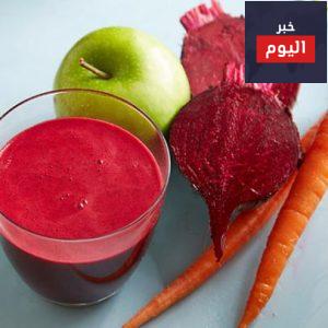 سموثي البنجر، الجزر، والفراولة