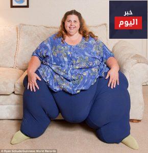 أسمن إمرأة في العالم
