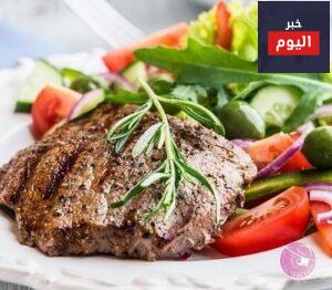 طريقة عمل ستيك بخلطة الخضار