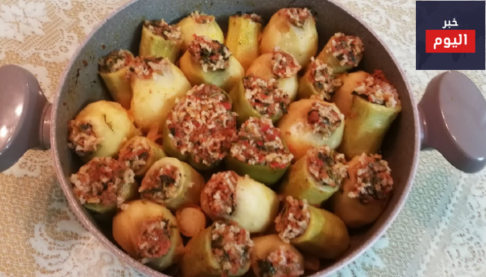 طريقة عمل محشى بطاطس