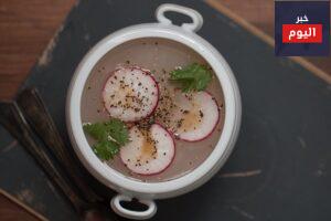 شوربة الفجل الصحية والشهية