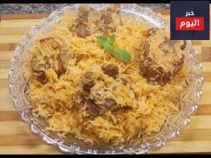 طريقة تحضير أرز الكبسة باللحمة