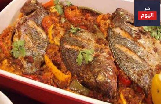 طريقة عمل طاجن السمك