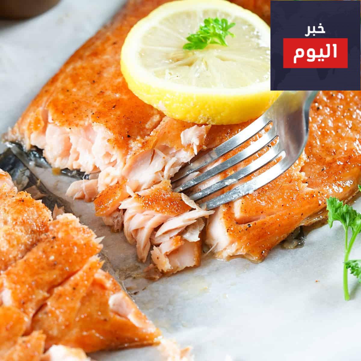 طريقة طبخ سمك السلمون