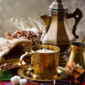 القهوة العربية البيضاء