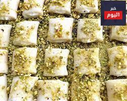 حلاوة الجبنة بالفستق