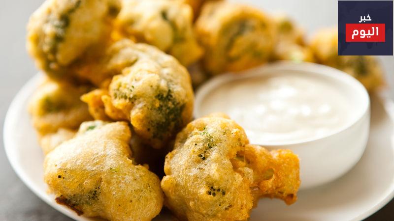 طريقة عمل البروكلي المقلي