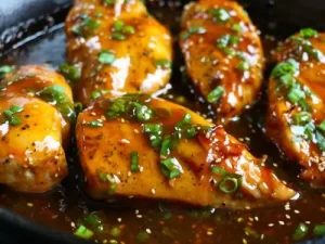 فيليه الدجاج مع صلصة الصويا
