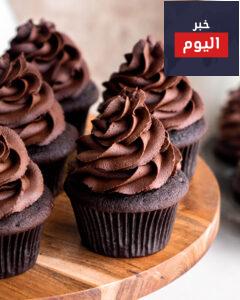 طريقة كب كيك بالشوكولاتة