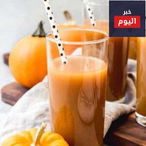 طريقة عمل عصير القرع العسلي بالبرتقال والليمون