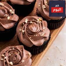 طريقة عمل كاب كيك محشي بالنوتيلا