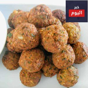 طريقة عمل الفلافل باللوز