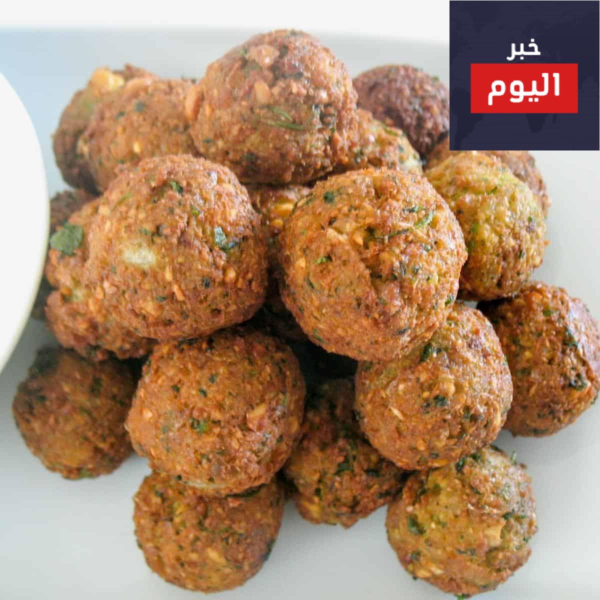 طريقة عمل الفلافل باللوز
