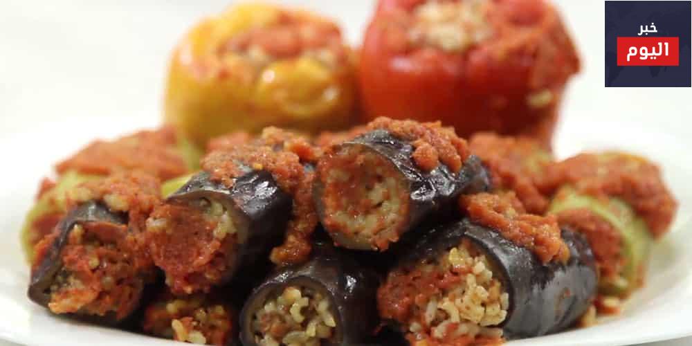 طريقة عمل محشي الباذنجان