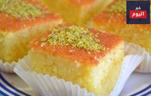 طريقة بسبوسة سهلة