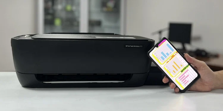 طريقة ربط طابعة hp بالجوال
