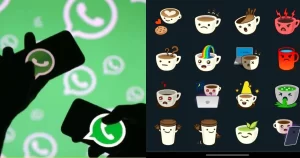 طريقة عمل ملصق واتساب