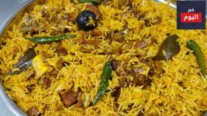 طريقة عمل الكبسة باللحمة
