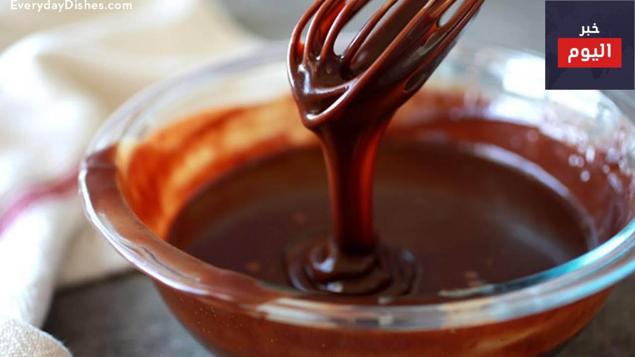 طريقة عمل صوص الشوكولاته