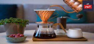 طريقة v60 بارد
