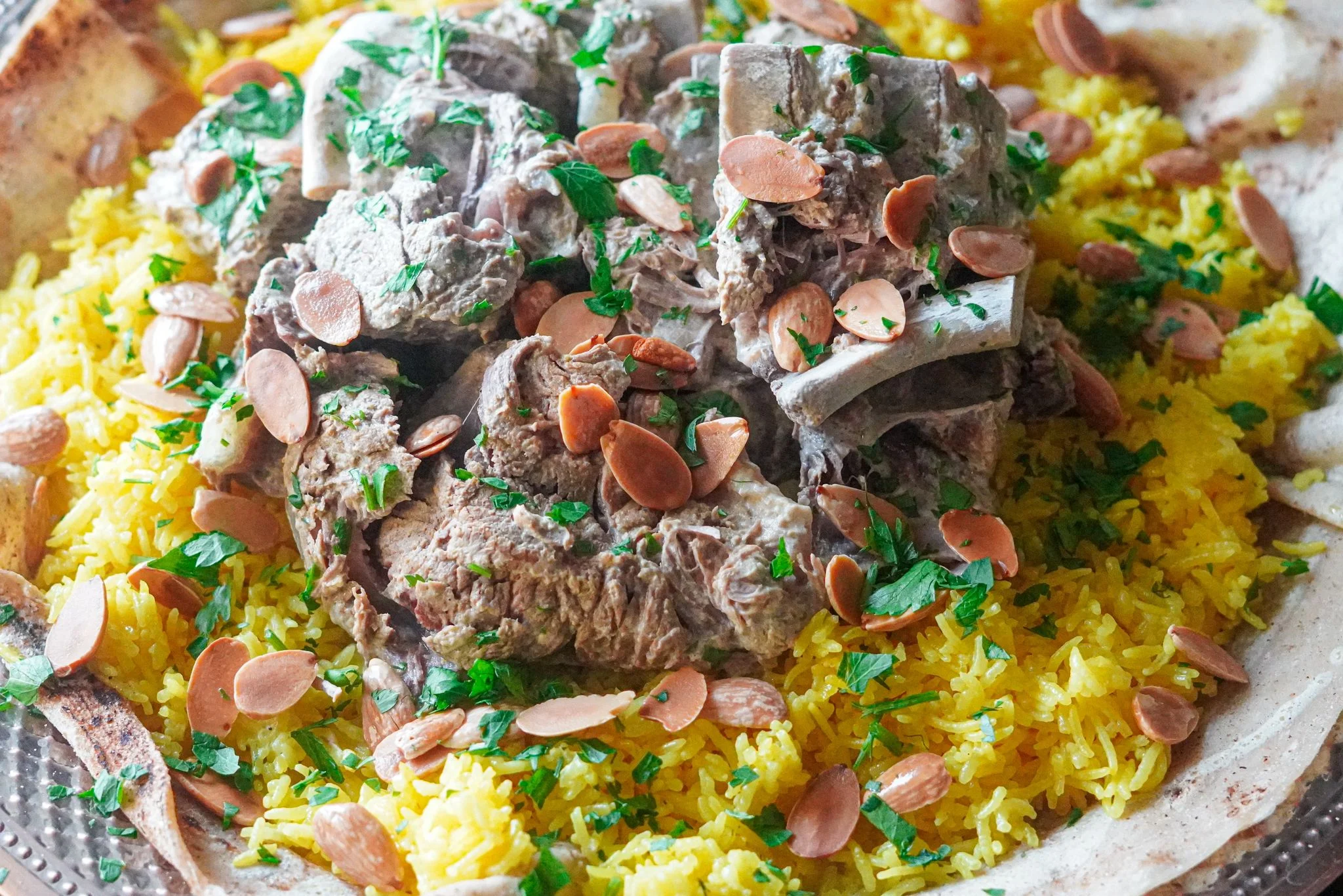 طريقة عمل المنسف