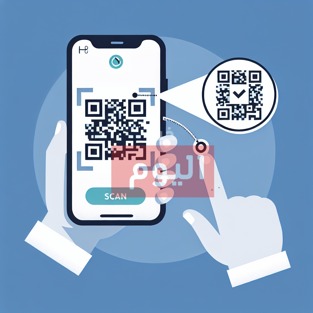 طريقة مسح رمز qr