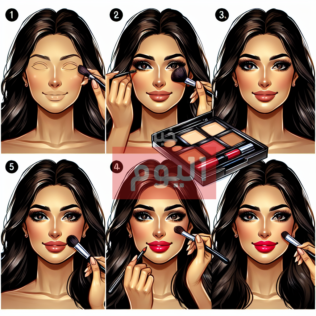 طريقة مكياج