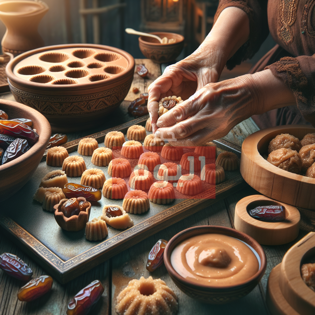 طريقة معمول تمر