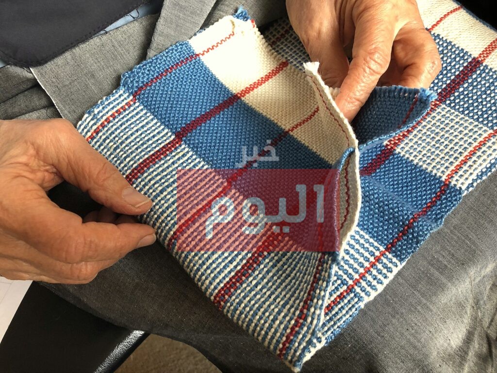 طريقة عمل النسيج البسيط